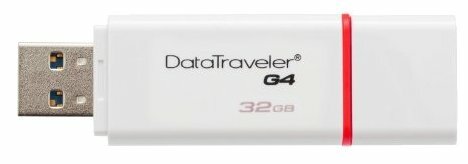 Флэш-накопитель информации USB KINGSTON 32 Gb DataTreveler G4, USB 3.1/3.0/2.0 